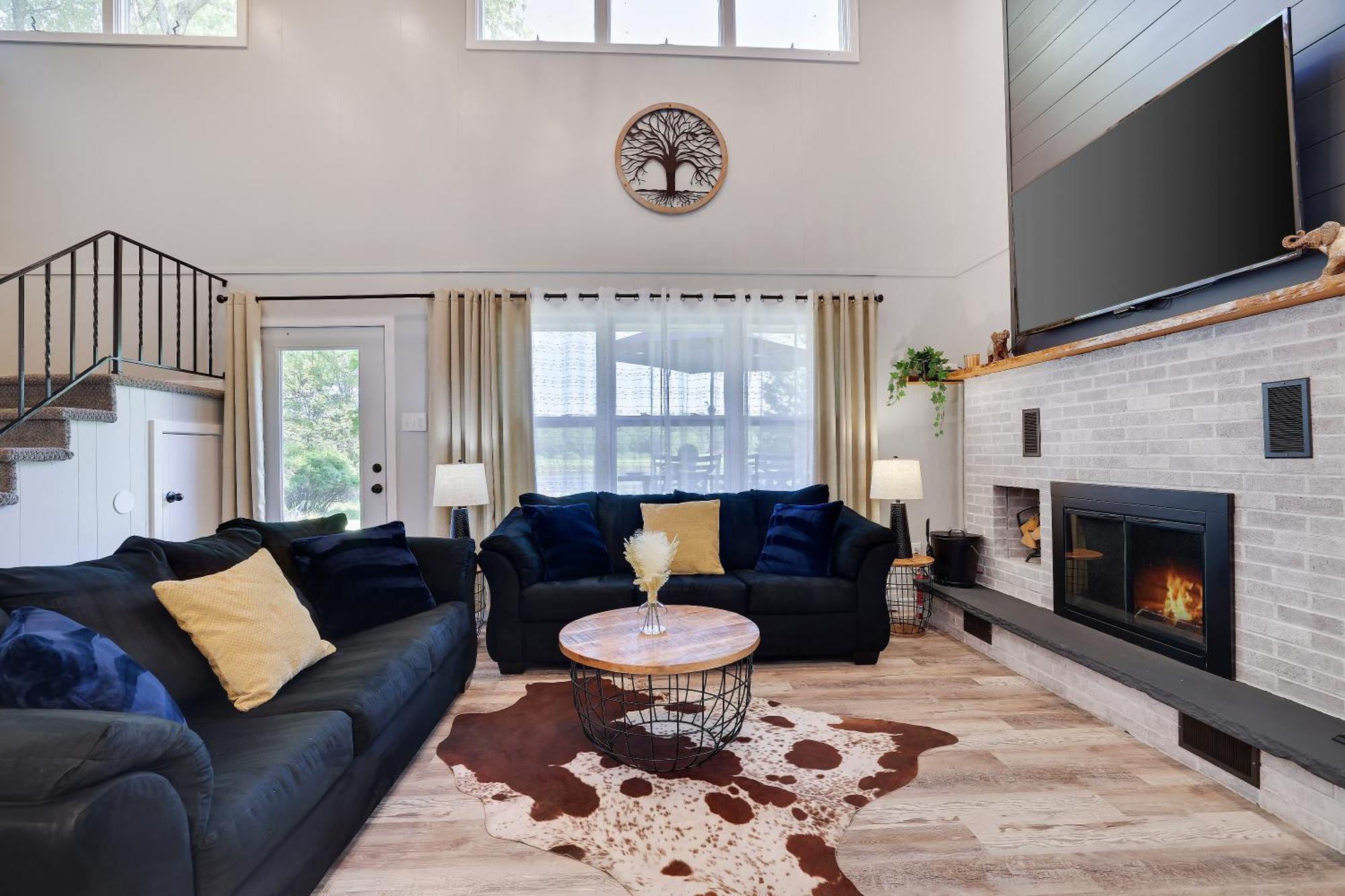 Poconos Brand New Lakefront Oasis 1 Acre, Hottub Gameroom Firepits Talk About Privacy Albrightsville Zewnętrze zdjęcie