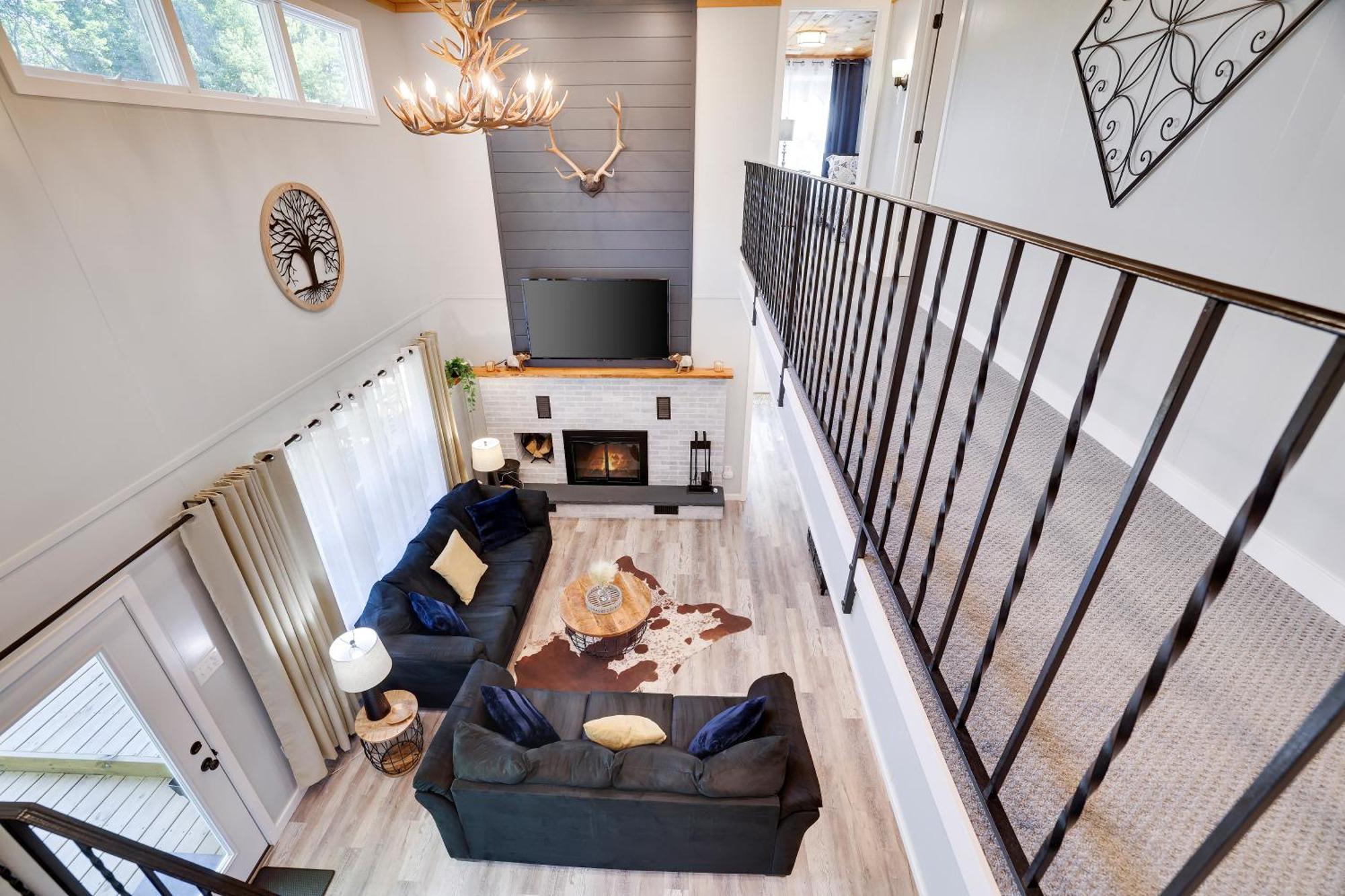 Poconos Brand New Lakefront Oasis 1 Acre, Hottub Gameroom Firepits Talk About Privacy Albrightsville Zewnętrze zdjęcie
